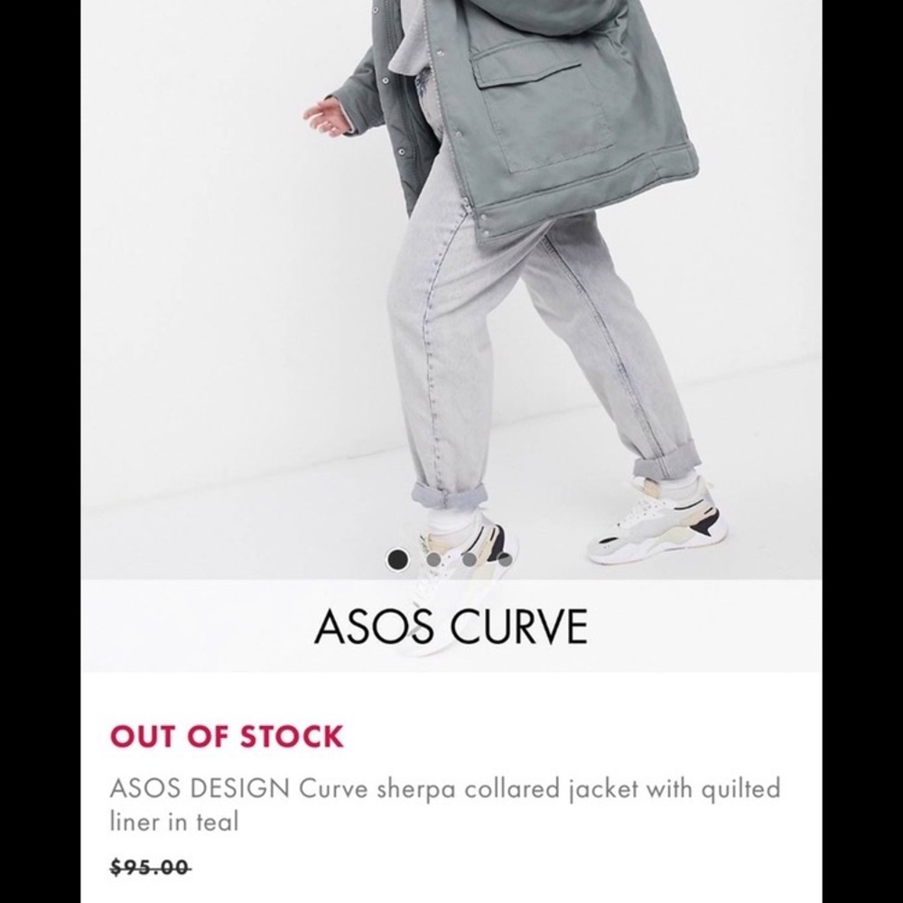 ASOS Curve Collared Jacket - Picture 5 of 5
